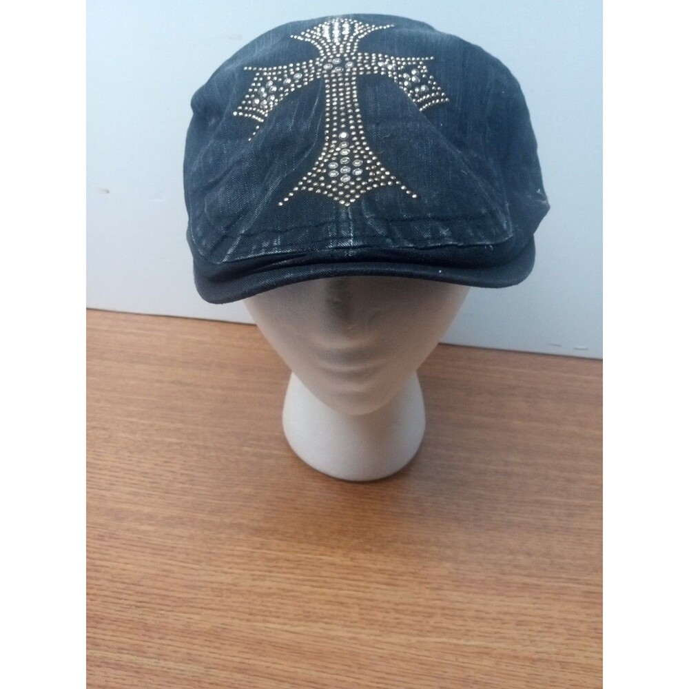 D&Y -Gatsby Cabbie  Cross Style Cap Hat Size M/L